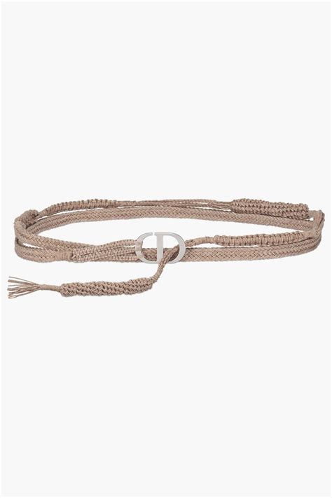 dior jute belt